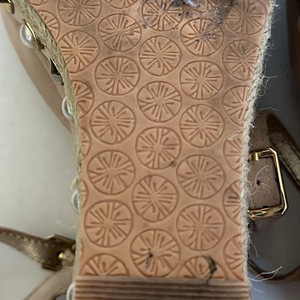LILLY PULITZER Hadley Suede Wedge Espadrilles. Sz 9 - Picture 11 of 12